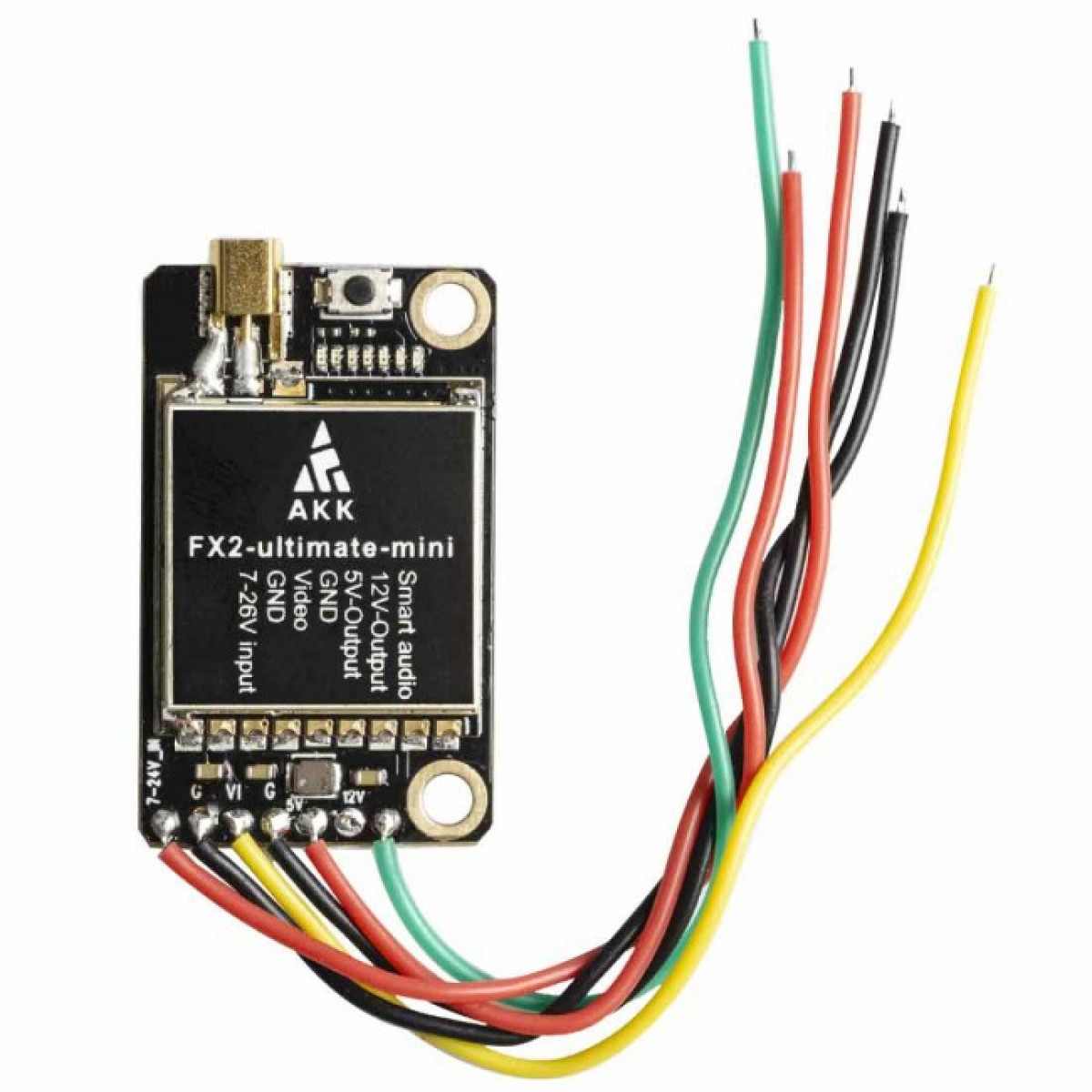 Відеопередавач для FPV AKK FX2-ultimate-mini 25/200/600/1200mW 5.8G