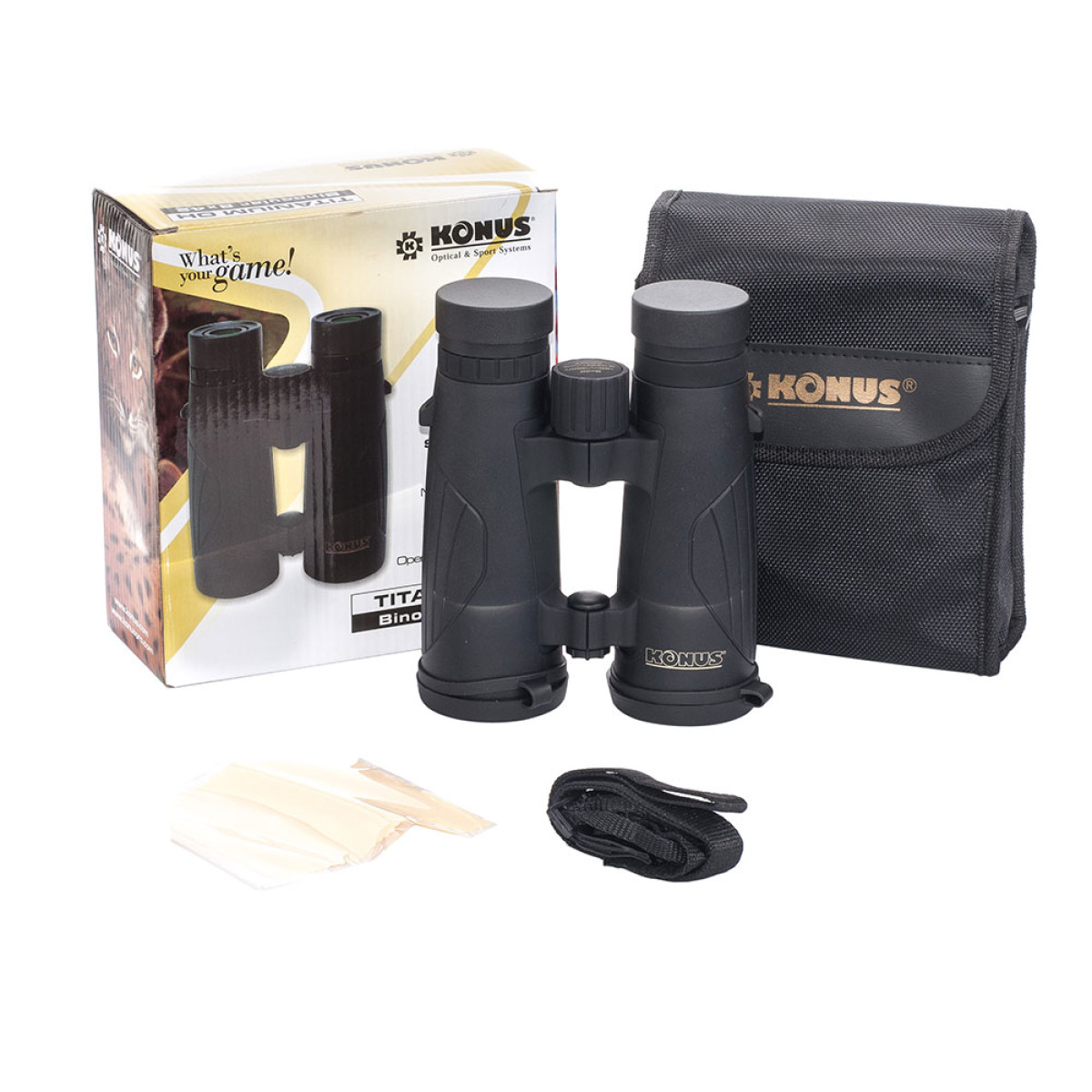 Бінокль KONUS TITANIUM OH 8x42 Чорний